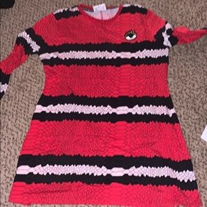 Multi-color tennis dress